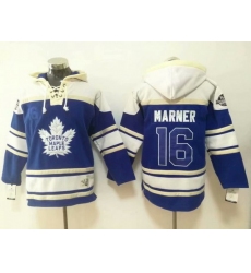 Men Toronto Maple Leafs 16 Mitchell Marner Stitched Hoody II