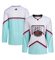 Men All Star Game Western Conference 2023 White Stitched Hockey Jersey