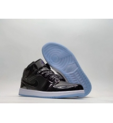 Air Jordan 1 Slam Dunk Men Black Shoes  23F 052