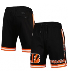 Men Cincinnati Bengals Black Shorts