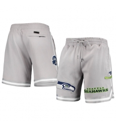 Men Seattle Seahawks Gray Shorts