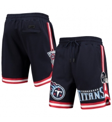 Men Tennessee Titans Navy Shorts