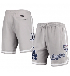 Men Los Angeles Dodgers Grey Shorts