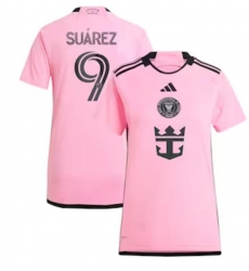 Women's Inter Miami CF Luis Suárez adidas Pink 2024 2getherness Replica Player Jersey
