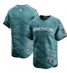 Men Tampa Bay Rays Blank Teal 2023 All Star Cool Base Stitched Baseball Jersey