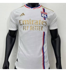 Lions White Soccer Jersey