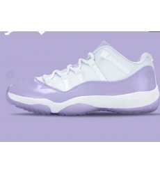 Women Air Jordan 11 Low Pure Violet shoes