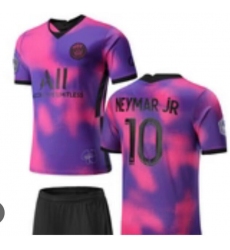 Neymar JR Purple Soccer jersey