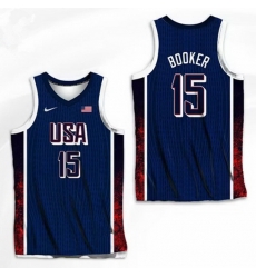 Men USA Active Player Custom Navy Blue 2024 Olympics Stitched Basketball Jersey Men USA Active Player Custom Navy Blue 2024 Olympics Stitched Basketball Jersey