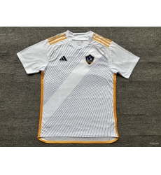 LA Galaxy Home White Soccer Jersey Customized