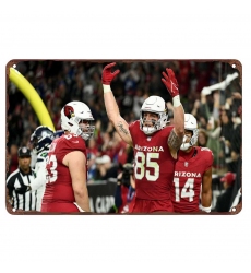 Arizona Cardinals Aluminum Sign 12x8 Inch Trey McBride 001