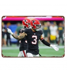 Atlanta Falcons Aluminum Sign 12x8 Inch Jessie Bates III 003