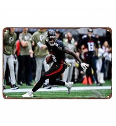 Atlanta Falcons Aluminum Sign 12x8 Inch Kyle Pitts 002