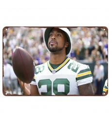 Green Bay Packers Aluminum Sign 12x8 Inch AJ Dillon 002