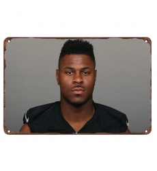 Los Angeles Chargers Aluminum Sign 12x8 Inch Khalil Mack 002