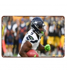 Seattle Seahawks Aluminum Sign 12x8 Inch Kenneth Walker III 001