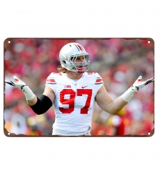 San Francisco 49ers Aluminum Sign Nick Bosa 003