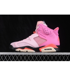 AIR JORDAN 6 PLAYFUL PINK LIGHT PINK Q5706 600 Men Shoes