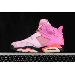 AIR JORDAN 6 PLAYFUL PINK LIGHT PINK Q5706 600 Men Shoes