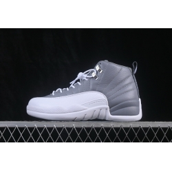 AIR JORDAN 12 RETRO TRAIL STEALTH AJ12 DARK GRAY GREY MEN SHOE