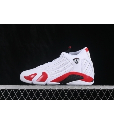 AIR JORDAN 14 RETRO RED WHITE MEN SHOES AIR JORDAN 14 RETRO RED WHITE MEN SHOES