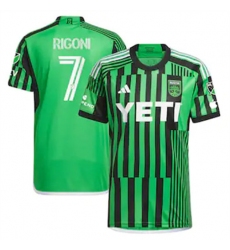 Men Austin FC Emiliano Rigoni 2023 24 Home Replica Green