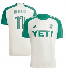 Mens Austin FC Osman Bukari adidas Tan 2024 The Armadillo Kit Replica Player Jersey