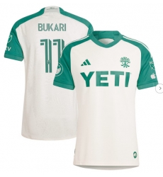 Mens Austin FC adidas Tan 2024 The Armadillo Kit Authentic Player Jersey