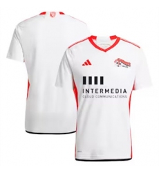 Men San Jose Earthquakes Blank 2024 25 Away Replica White