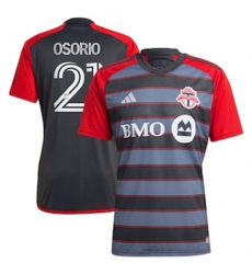 Men Toronto FC Jonathan Osorio 2023 24 Home Replica Gray