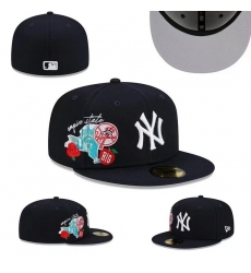 MLB Patch Fitted Hats 4112