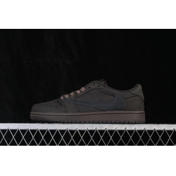 AIR JORDAN 1 LOW X TRAVIS SCOTT MEN SHOES 6516