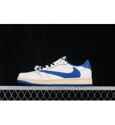 AIR JORDAN 1 LOW X TRAVIS SCOTT MEN SHOES 6519