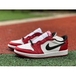 AIR JORDAN 1 RETRO LOW OG 705329 600 Men Shoes