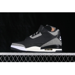 AIR JORDAN 3 RETRO DENIM BLACK GYM RED IR0914 400 Men Shoes