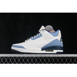 AIR JORDAN 3 RETRO DENIM SAIL GYM RED OCEAN FOG IR0912 400 Men Shoes