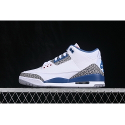 AIR JORDAN 3 RETRO SKATE SHOES TRUE BLUE WHITE GREY IF4396 104