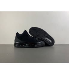 Air Jordan 3 Retro GS Black Cat Men Shoes DM0967