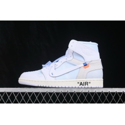 AIR JORDAN 1 RETRO HIGH WHITE WHITE AA3834 100