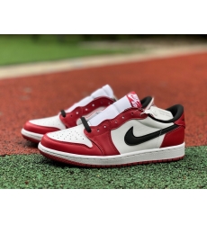 AIR JORDAN 1 RETRO LOW OG 705329 600 Women Shoes
