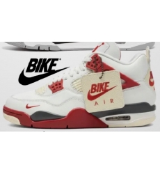 Nike Jordan Shoes 4 shoes White Red Men