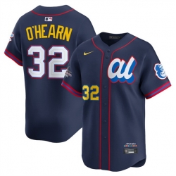 Men American League 32 Ryan O 27Hearn Navy 2025 All Star Edition Limited Stitched Baseball Jersey