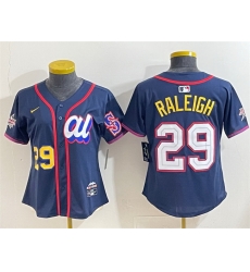 Youth American League 29 Tarik Skubal Navy 2025 All Star Edition Limited Stitched Baseball Jersey