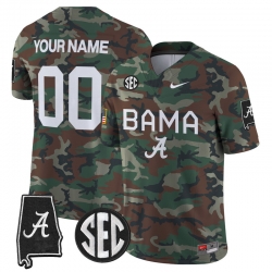 Men Women Youth Alabama Crimson Tide Vapor Elite Custom Jersey All Stitched White