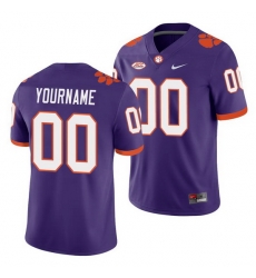 Clemson Tigers Custom Purple College Football Men'S Jersey Clemson Tigers Custom Purple College Football Men'S Jersey