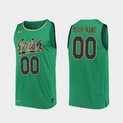 Men Women Youth Toddler Notre Dame Fighting Irish Custom Replica Kelly Green College Basketball 2019 20 Jersey
