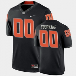 Men Women Youth Toddler Oklahoma State Cowboys Custom College Football Black Game Jersey