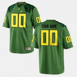 Men Women Youth Toddler Oregon Ducks Custom College Football Green Jersey