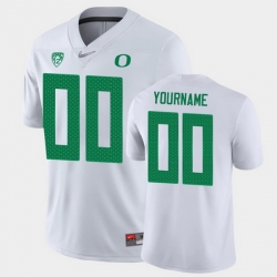 Men Women Youth Toddler Oregon Ducks Custom Game White College Football Jersey