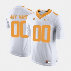 Men Women Youth Toddler Tennessee Volunteers Custom College Limited Football White Jersey